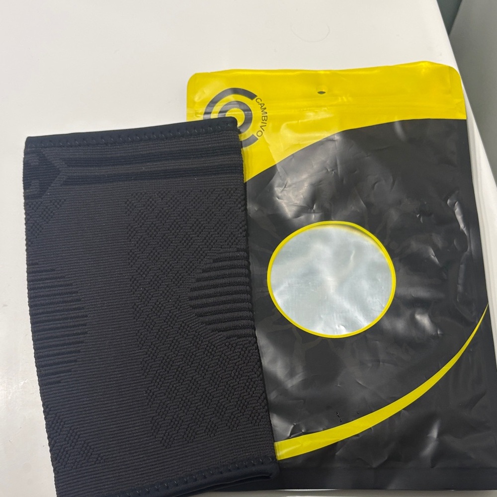 Black M elbow Compression Sleeve